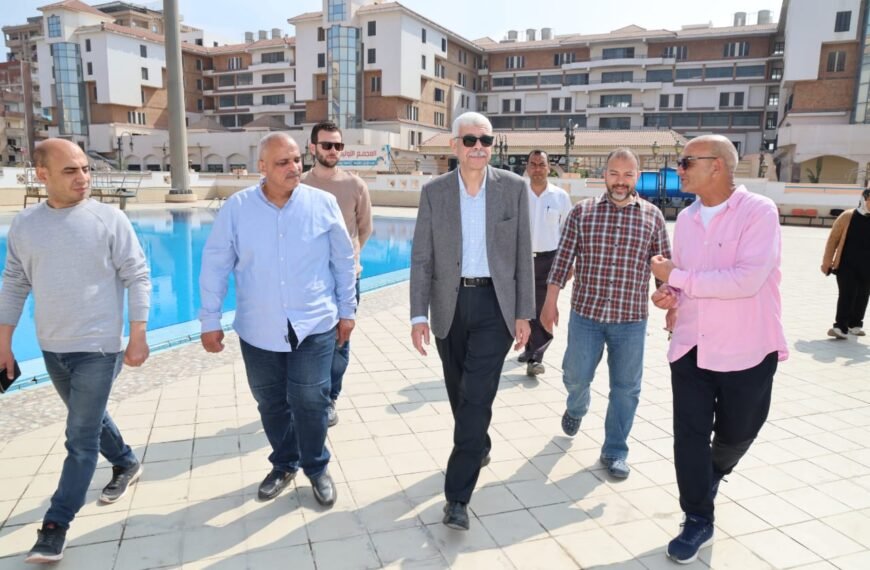 رئيس جامعة المنوفية يتفقد مجمع الرياضات المائية ويتابع انتظام العمل&hellip;