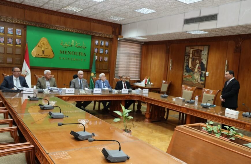 رئيس جامعة المنوفية يترأس لجنة اختيار عميد كلية تكنولوجيا العلوم&hellip;