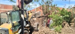 إزالات فورية لعدد من حالات التعدي علي الأراضي الزراعية والمتغيرات المكانية بالمنوفية وإجراءات رادعة للمتعدين