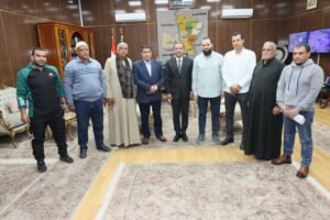 محافظ المنوفية يلتقي عدد من أهالي منشية دملو لبحث شكواهم بحضور النائب محمود ترك