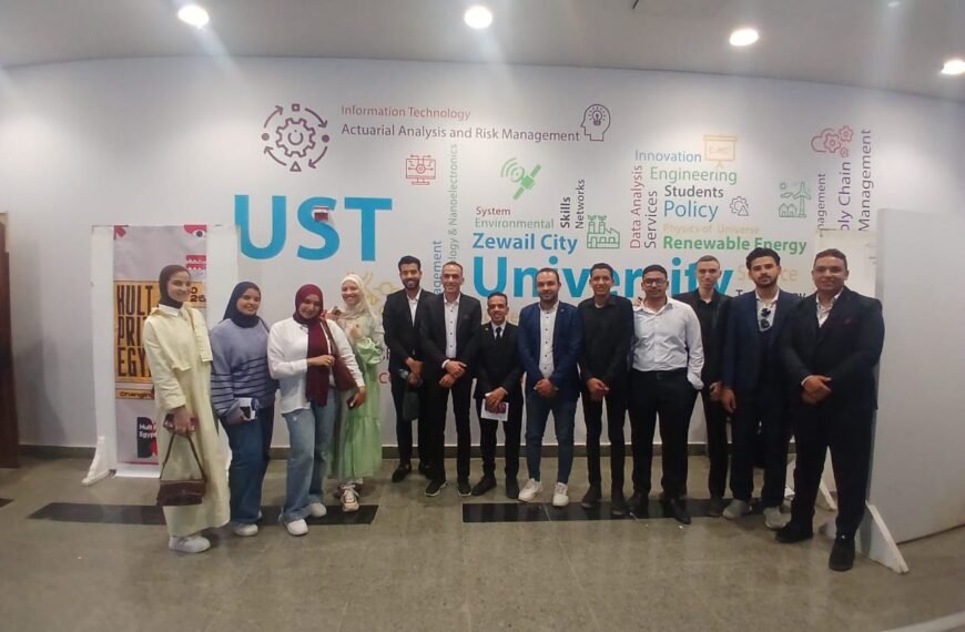 فريق Hult Prize بجامعة الدلتا التكنولوجية يشارك في Egypt Campus Meetup 2026 بمدينة زويل