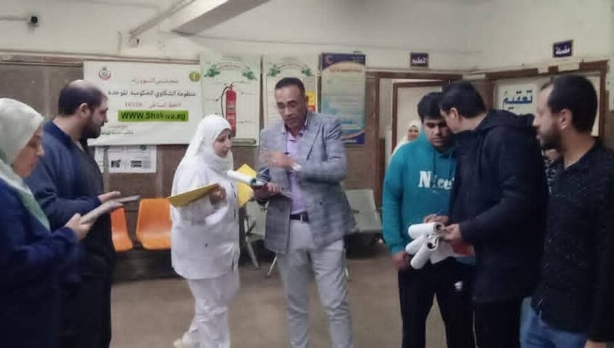 إحالة 6 أطباء للتحقيق في جولة مفاجئة لرئيس مدينة الشهداء